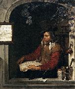 Gabriel Metsu The Apothecary oil painting reproduction